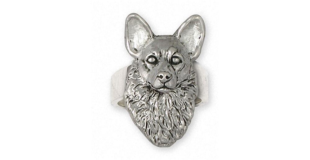 Corgi Charms Corgi Ring Sterling Silver Dog Jewelry Corgi jewelry