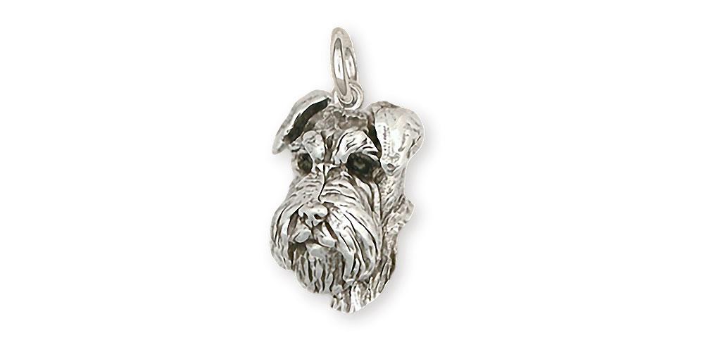 Schnauzer Charms Schnauzer Charm Sterling Silver Schnauzer Jewelry Schnauzer jewelry