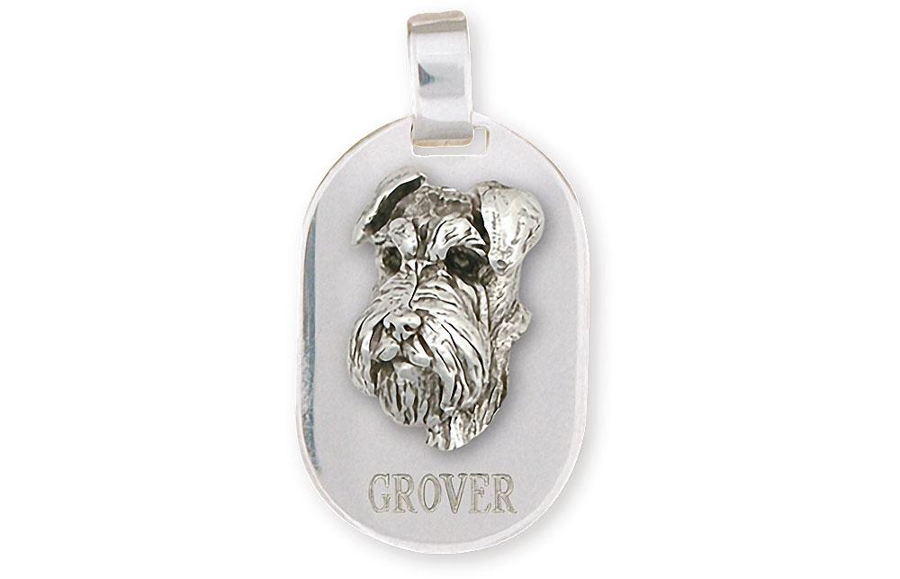 Schnauzer Charms Schnauzer Pendant Sterling Silver Schnauzer Jewelry Schnauzer jewelry