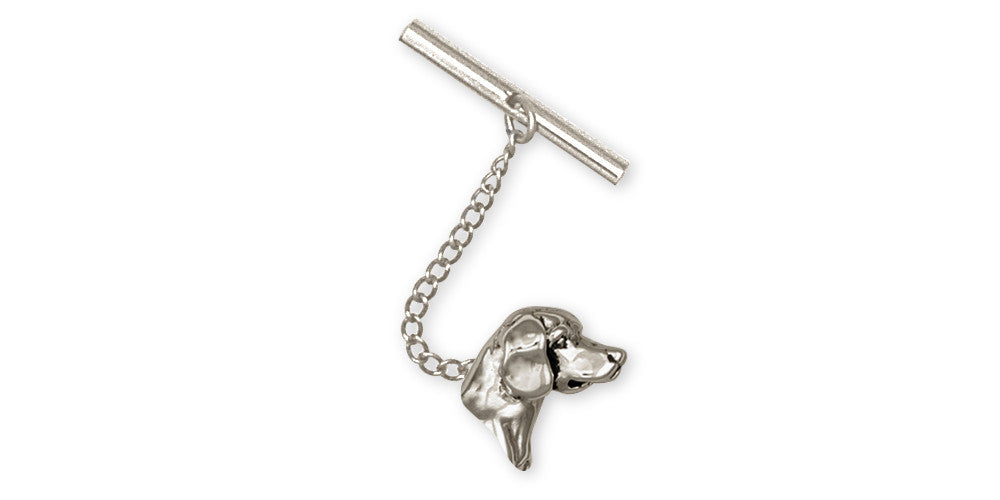 Beagle Charms Beagle Tie Tack Sterling Silver Dog Jewelry Beagle jewelry