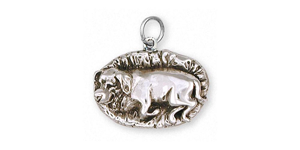 Labrador Retriever Charms Labrador Retriever Charm Sterling Silver Dog Jewelry Labrador Retriever jewelry