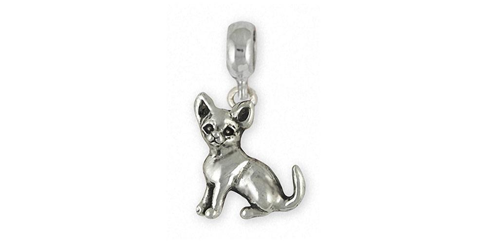 Chihuahua Charms Chihuahua Charm Slide Sterling Silver Dog Jewelry Chihuahua jewelry