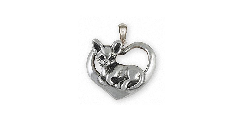 Chihuahua Charms Chihuahua Pendant Sterling Silver Dog Jewelry Chihuahua jewelry