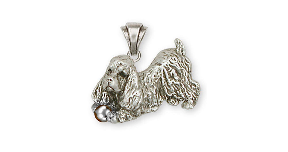 Cocker Spaniel Charms Cocker Spaniel Pendant Handmade Sterling Silver Dog Jewelry Cocker Spaniel jewelry