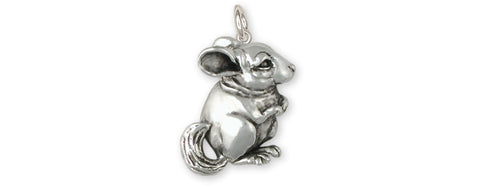 Chinchilla Jewelry Sterling Silver Handmade Chinchilla Slide Bracelet And Charm hot CL2-PNS