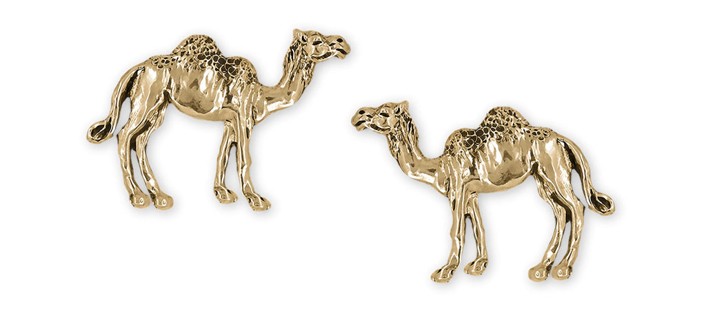 Camel Charms Camel Cufflinks 14k Gold Vermeil Camel Jewelry Camel jewelry