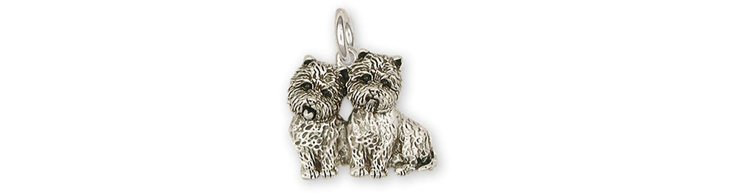 Cairn Charms Cairn Charm Sterling Silver Cairn Terrier Jewelry Cairn jewelry