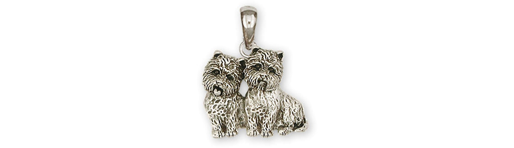 Cairn Charms Cairn Pendant Sterling Silver Cairn Terrier Jewelry Cairn jewelry