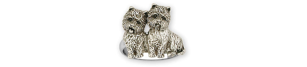 Cairn Charms Cairn Ring Sterling Silver Cairn Terrier Jewelry Cairn jewelry