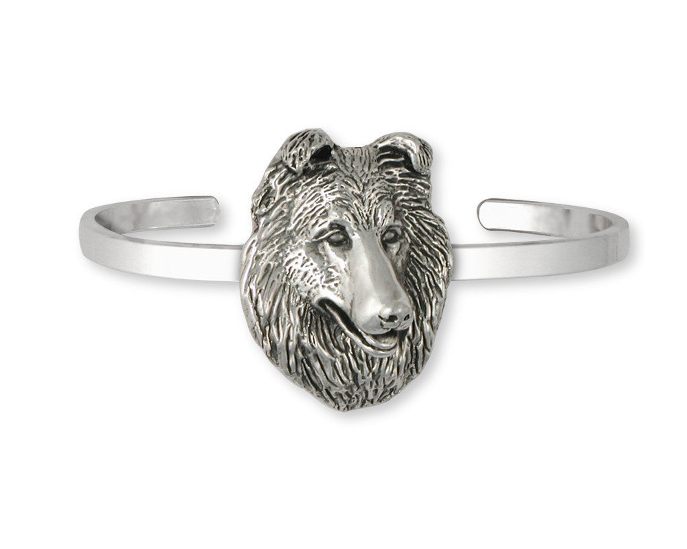 Collie Charms Collie Bracelet Sterling Silver Dog Jewelry Collie jewelry