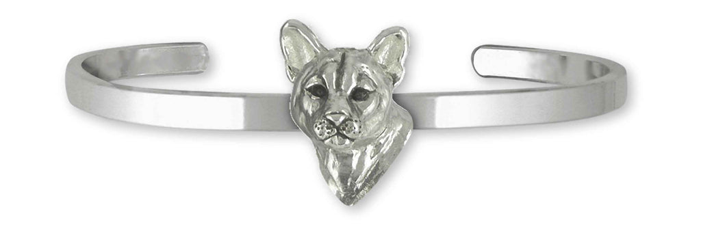 Cougar Charms Cougar Bracelet Sterling Silver Mountain Lion Jewelry Cougar jewelry
