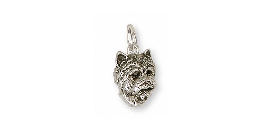 Cairn Terrier Charms Cairn Terrier Charm Sterling Silver Dog Jewelry Cairn Terrier jewelry