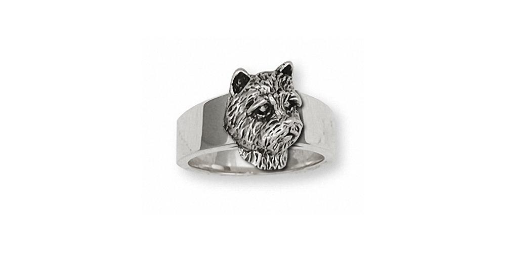 Cairn Terrier Charms Cairn Terrier Ring Sterling Silver Dog Jewelry Cairn Terrier jewelry