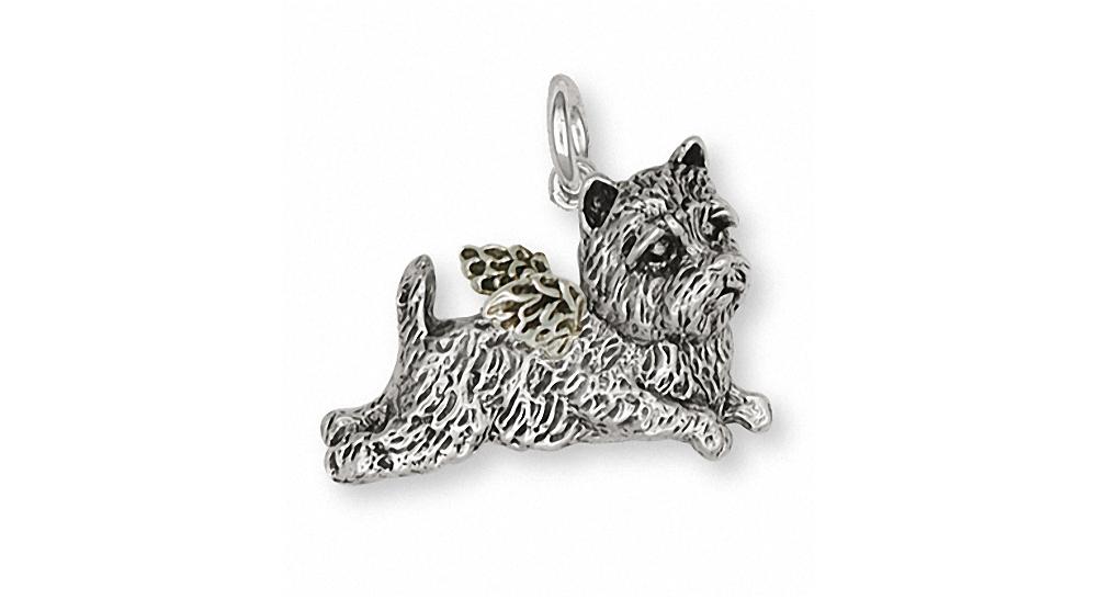 Cairn Terrier Charms Cairn Terrier Charm Sterling Silver Dog Jewelry Cairn Terrier jewelry