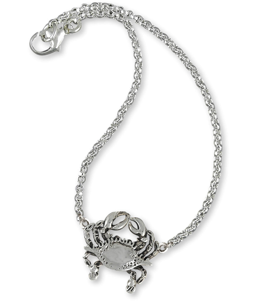 Crab Charms Crab Bracelet Sterling Silver Crab Jewelry Crab jewelry