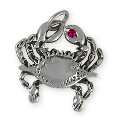Nautical Jewelry 14K Crab Pendant with Amethyst PECB35 - Churchwell's  Jewelers