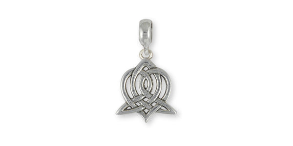 Sister Celtic Knot Celtic Knot Charm Slide Sterling Silver