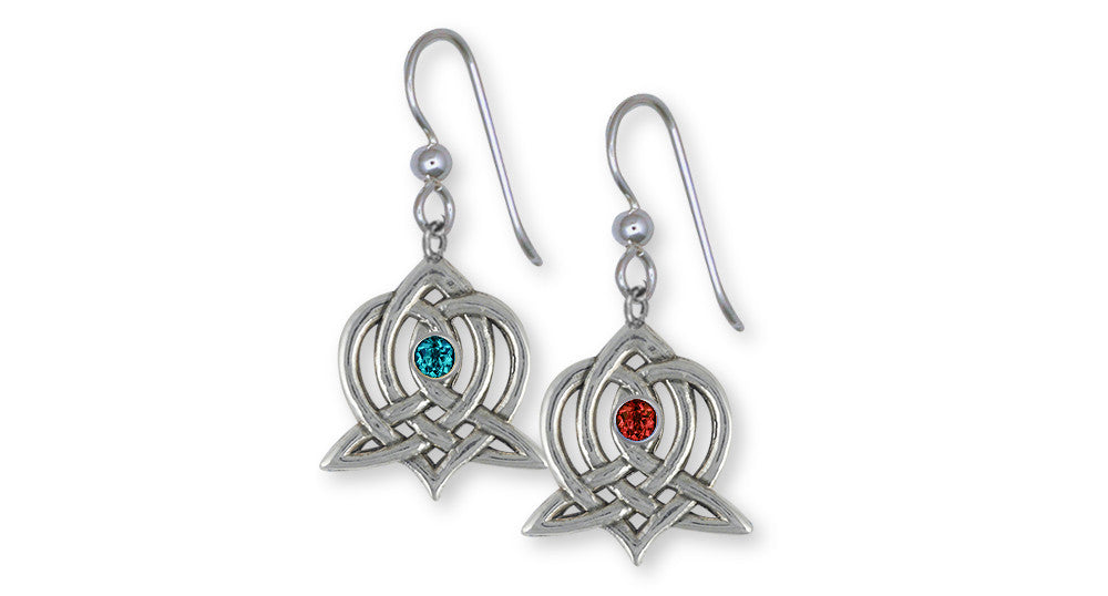 Sister Celtic Knot Charms Sister Celtic Knot Earrings Sterling Silver Celtic Knot Jewelry Sister Celtic Knot jewelry