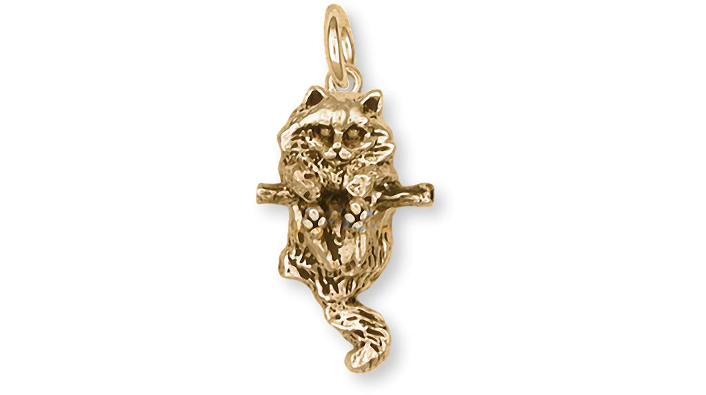 Cat Charms Cat Charm 14k Gold Cat Jewelry Cat jewelry