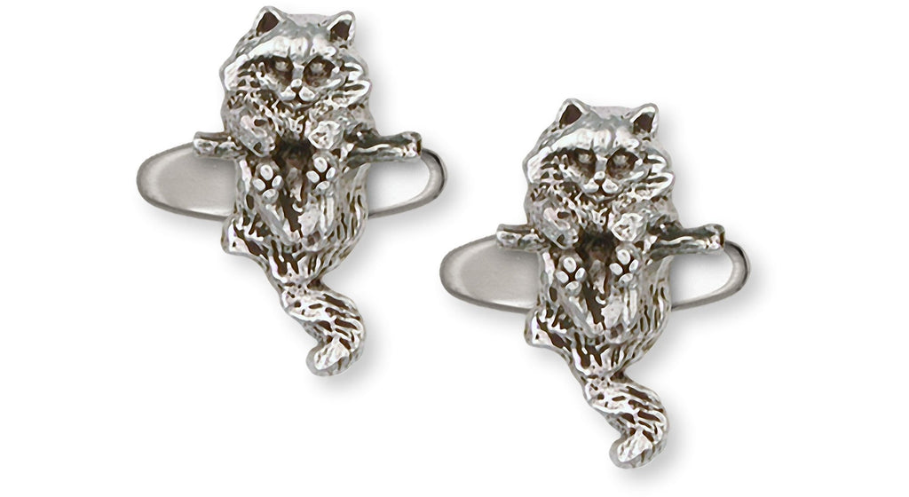 Cat Charms Cat Cufflinks Sterling Silver Cat Jewelry Cat jewelry