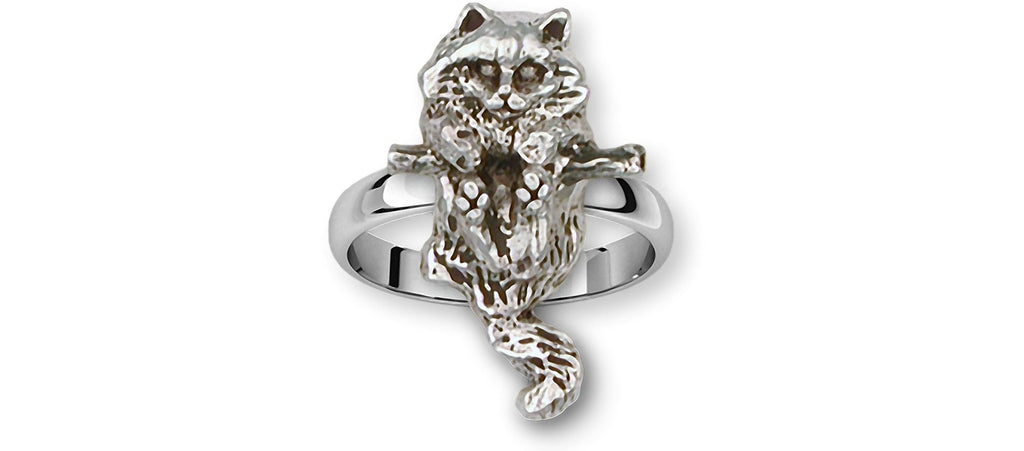 Cat Charms Cat Ring Sterling Silver Cat Jewelry Cat jewelry