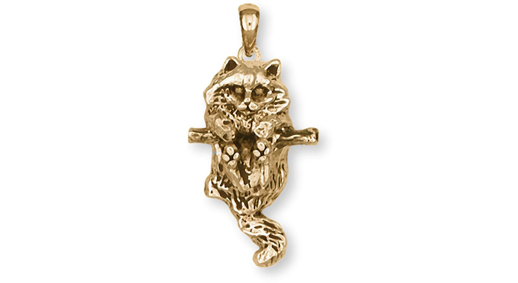 Cat Charms Cat Pendant 14k Gold Vermeil Cat Jewelry Cat jewelry