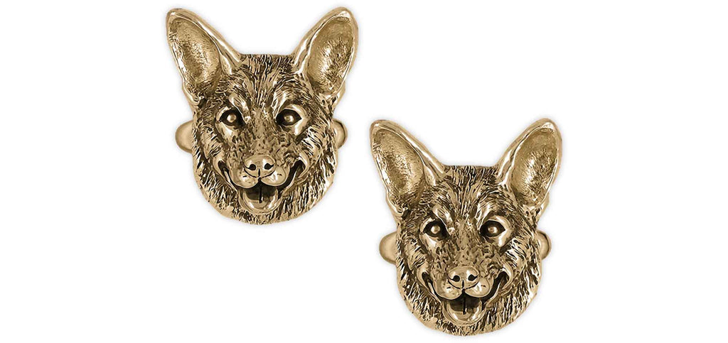 Australian Cattle Dog Charms Australian Cattle Dog Cufflinks 14k Gold Vermeil Australian Cattle Dog Jewelry Australian Cattle Dog jewelry