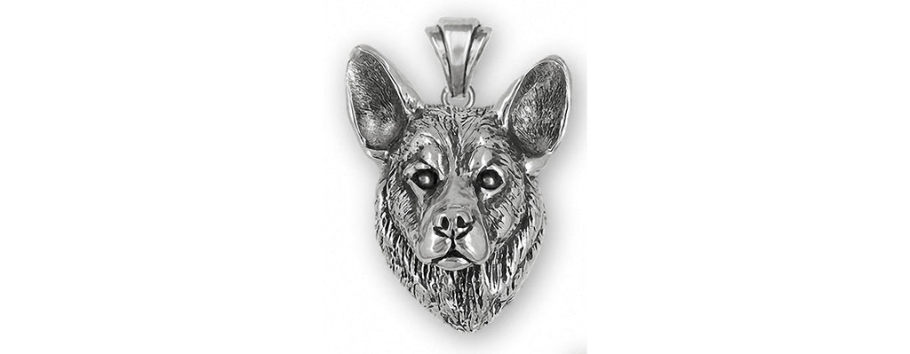 Cattle Dog Charms Cattle Dog Pendant Sterling Silver Australian Cattle Dog Jewelry Cattle Dog jewelry