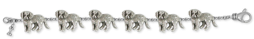 Cavalier King Charles Spaniel Link Bracelet Jewelry Handmade Sterling Silver CV13-BR