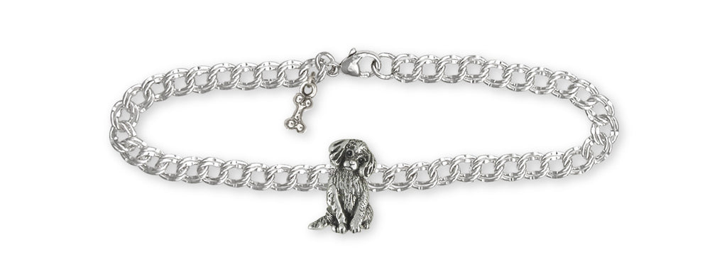 Cavalier King Charles Spaniel Puppy Charms Cavalier King Charles Spaniel Puppy Bracelet Sterling Silver Dog Jewelry Cavalier King Charles Spaniel Puppy jewelry