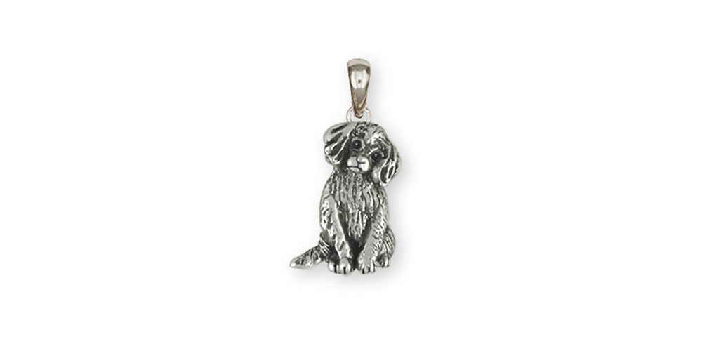 Cavalier King Charles Spaniel Puppy Charms Cavalier King Charles Spaniel Puppy Pendant Sterling Silver Dog Jewelry Cavalier King Charles Spaniel Puppy jewelry