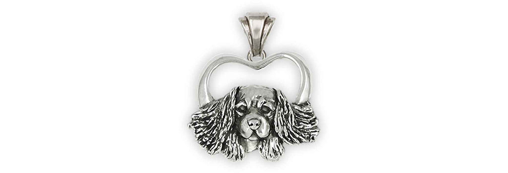 Cavalier King Charles Spaniel Charms Cavalier King Charles Spaniel Pendant Sterling Silver Cavalier Jewelry Cavalier King Charles Spaniel jewelry