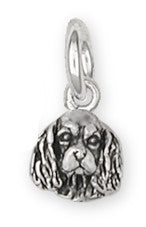 Cavalier King Charles Spaniel Charm Jewelry Handmade Sterling Silver CV8-C