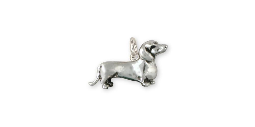 Dachshund Charms Dachshund Charm Sterling Silver Dog Jewelry Dachshund jewelry