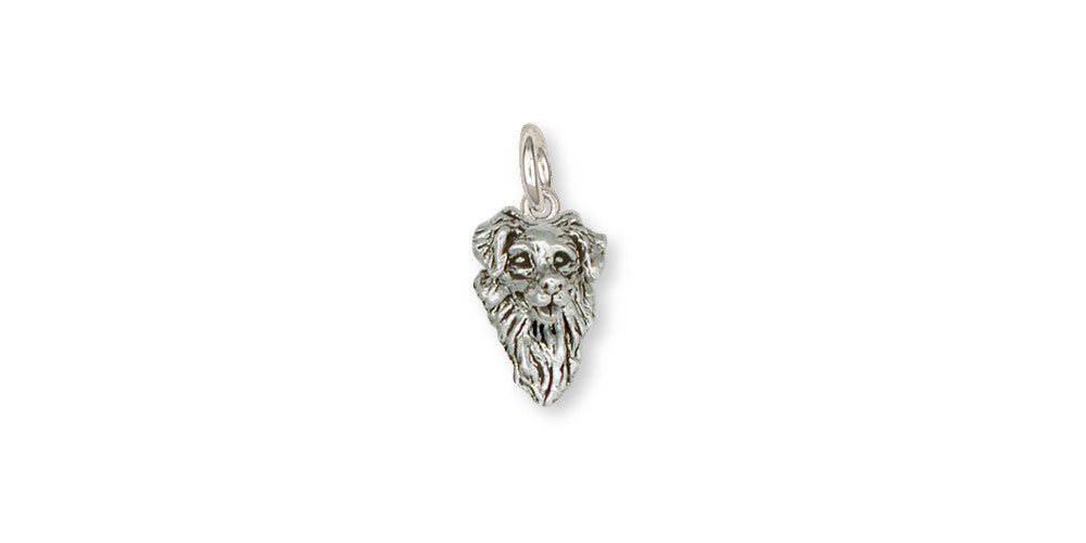 Australian Shepherd Charms Australian Shepherd Charm Sterling Silver Dog Jewelry Australian Shepherd jewelry