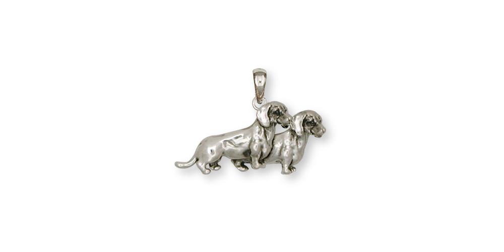 Dachshund Charms Dachshund Pendant Sterling Silver Dog Jewelry Dachshund jewelry