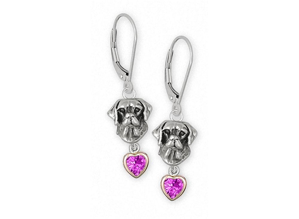Labrador Retriever Charms Labrador Retriever Earrings Silver And Gold Dog Jewelry Labrador Retriever jewelry