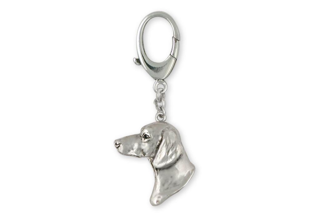 Dachshund Charms Dachshund Zipper Pull Sterling Silver Dog Jewelry Dachshund jewelry