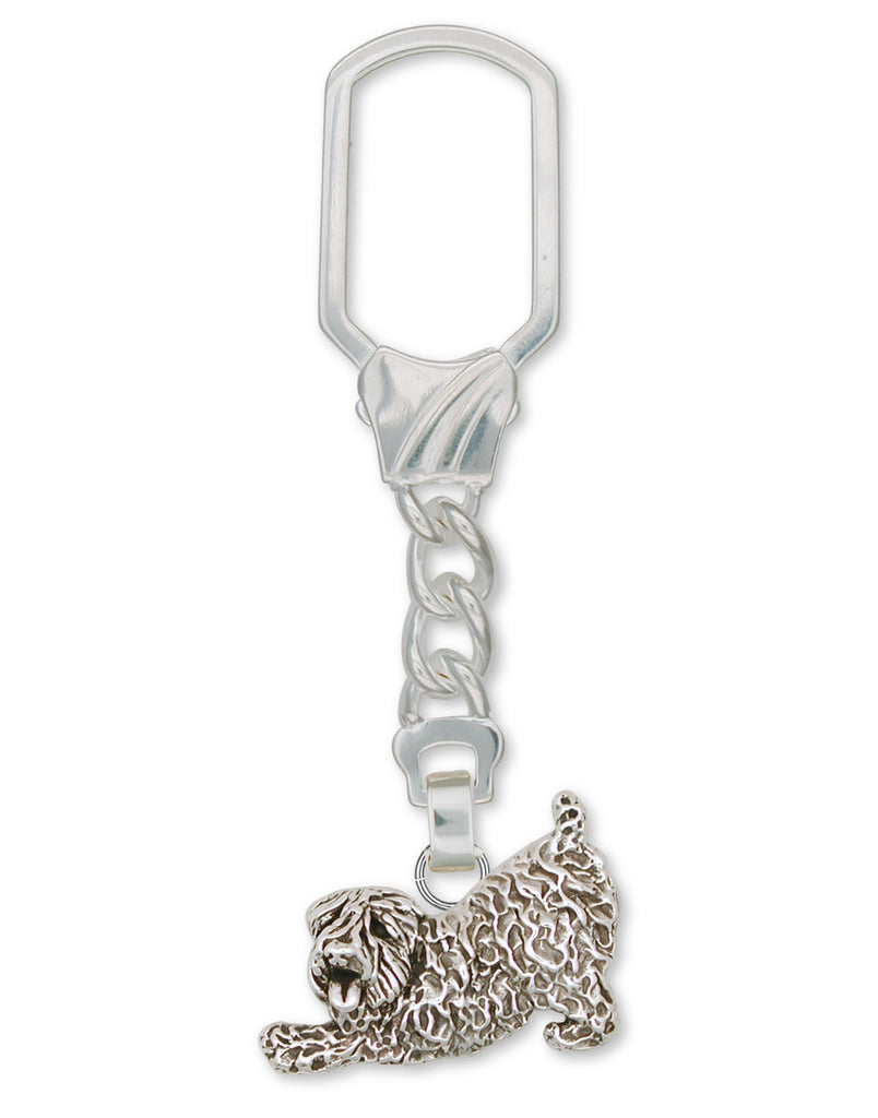 Soft Coated Wheaten Charms Soft Coated Wheaten Key Ring Sterling Silver Dog Jewelry Soft Coated Wheaten jewelry