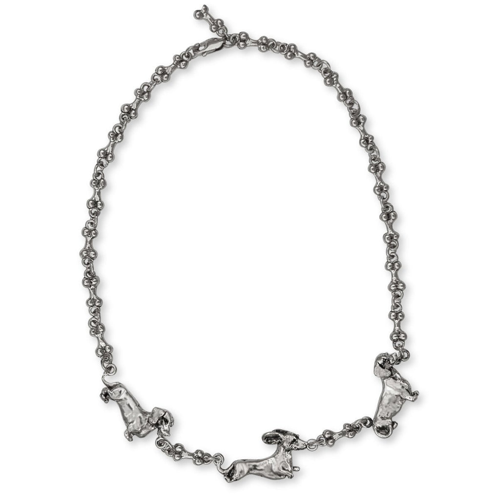 Dachshund Charms Dachshund Ankle Bracelet Sterling Silver Dog Jewelry Dachshund jewelry