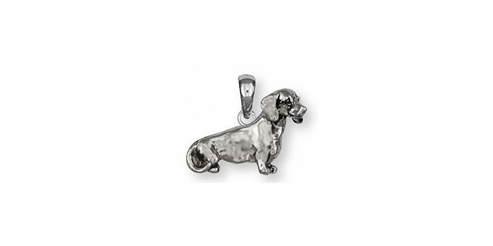 Dachshund Charms Dachshund Pendant Sterling Silver Dog Jewelry Dachshund jewelry