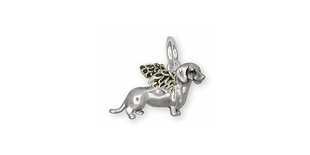 Dachshund Charms Dachshund Charm Sterling Silver Dog Jewelry Dachshund jewelry