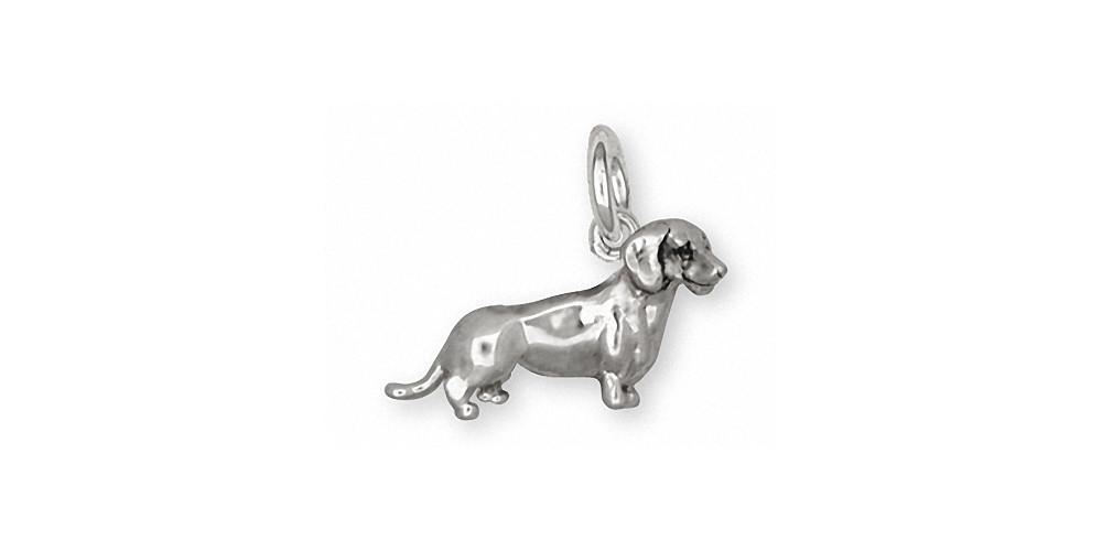 Dachshund Charms Dachshund Charm Sterling Silver Dog Jewelry Dachshund jewelry