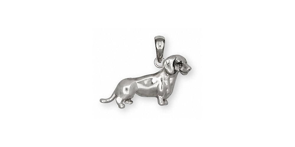 Dachshund Charms Dachshund Pendant Sterling Silver Dog Jewelry Dachshund jewelry