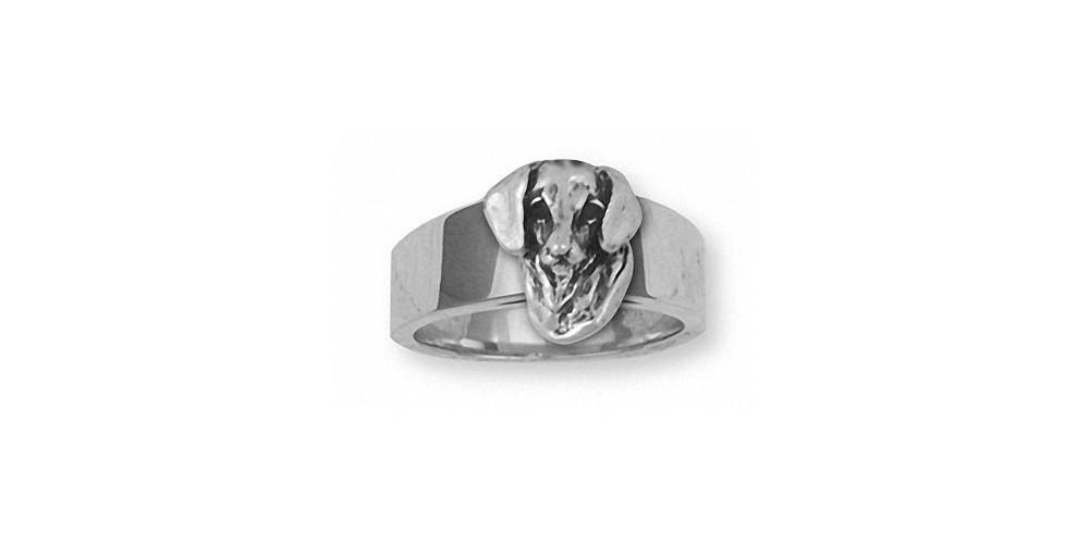 Dachshund Charms Dachshund Ring Sterling Silver Dog Jewelry Dachshund jewelry