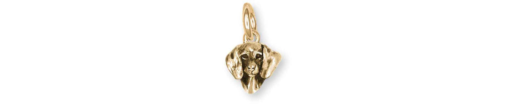 Dachshund Charms Dachshund Charm 14k Yellow Gold Dachshund Jewelry Dachshund jewelry