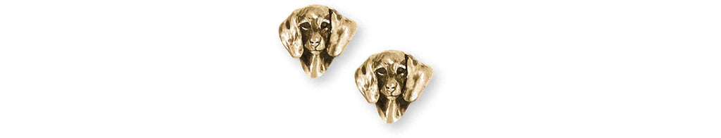 Dachshund Charms Dachshund Earrings 14k Yellow Gold Dachshund Jewelry Dachshund jewelry