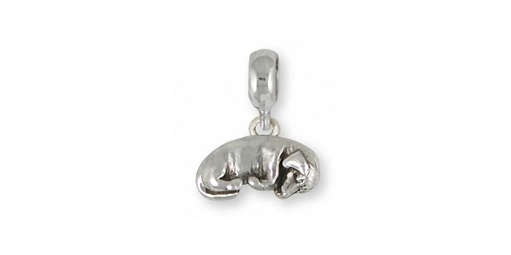 Dachshund Charms Dachshund Charm Slide Sterling Silver Dog Jewelry Dachshund jewelry