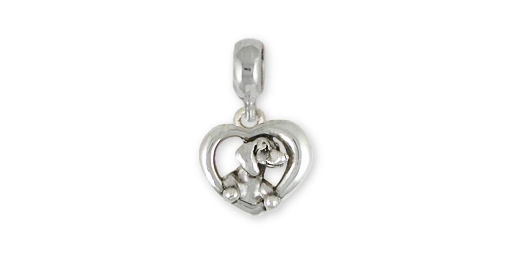 Dachshund Charms Dachshund Charm Slide Sterling Silver Dog Jewelry Dachshund jewelry