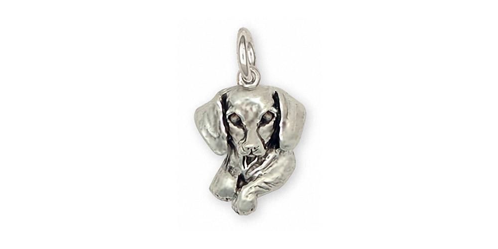 Dachshund Charms Dachshund Charm Sterling Silver Dog Jewelry Dachshund jewelry